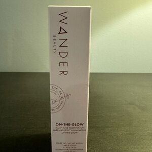 Wander Beauty On-the-Glow Blush and Illuminator Bare/Nude Glow Full Size NIB